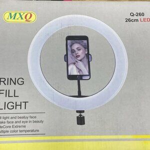 LED Ring Fill Light Studio Photo Video Lamp – USB Dimmable Selfie Light
